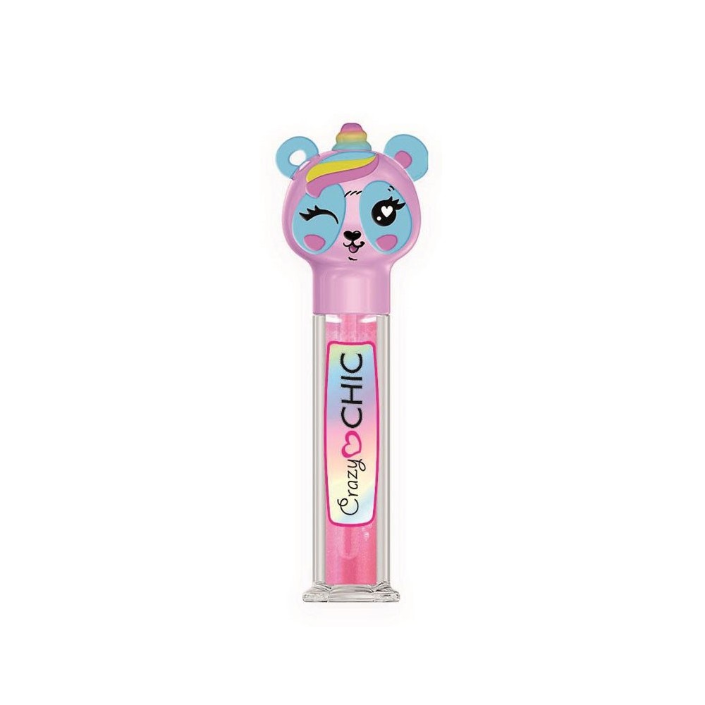 Crazy Chic Panda Horn animal lip gloss Clementoni