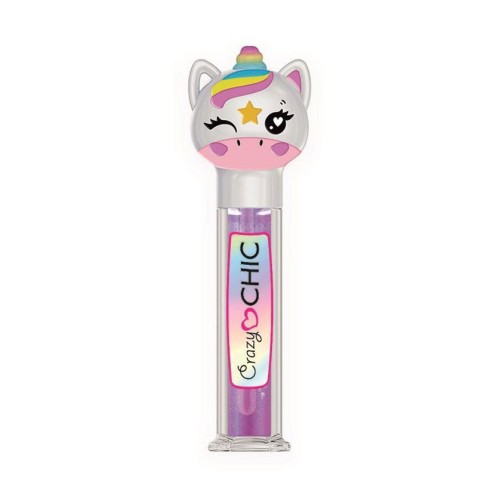 Crazy Chic Squirrel animal Unicorn lip gloss Clementoni