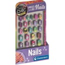 Crazy Chic Animals Clementoni artificial nails set