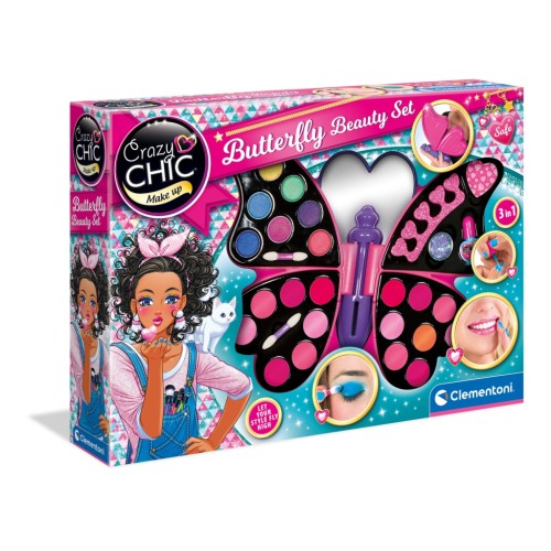 Crazy Chic Butterfly beauty care set Clementoni