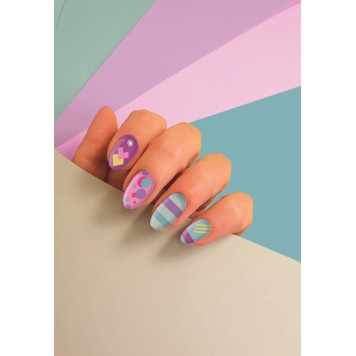 Crazy Chic Glamour Clementoni artificial nails set