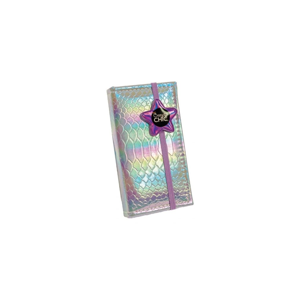 Crazy Chic Holo wallet-shaped makeup set Clementoni