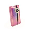 Crazy Chic Holo Purple wallet-shaped makeup set Clementoni
