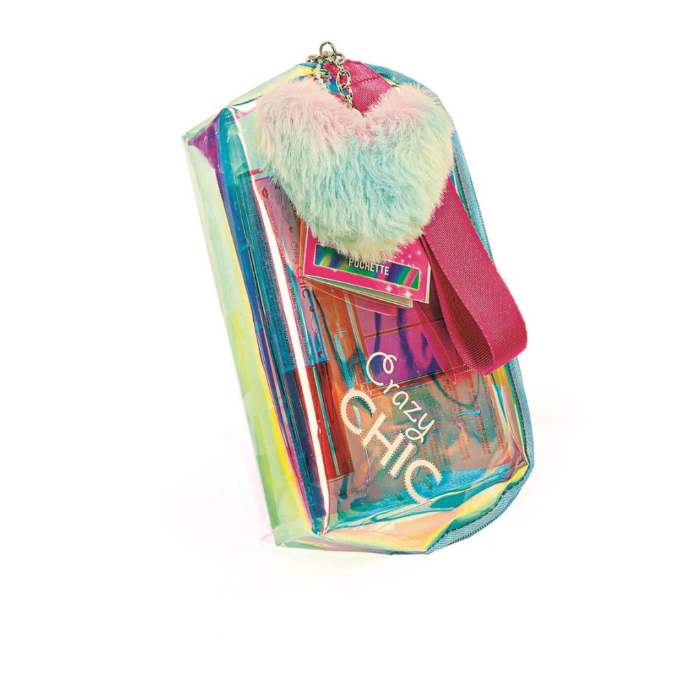 Crazy Chic Holographic makeup set in pouch Clementoni