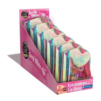 Crazy Chic Holographic makeup set in pouch Clementoni