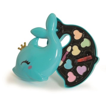 Crazy Chic Lovely Dolphin-shaped makeup set Clementoni