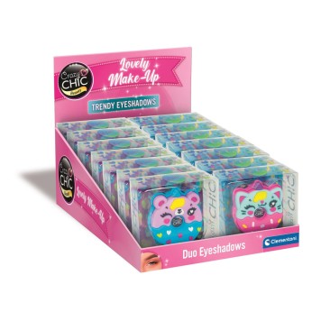 Crazy Chic Panda Donuts eyeshadow set Clementoni