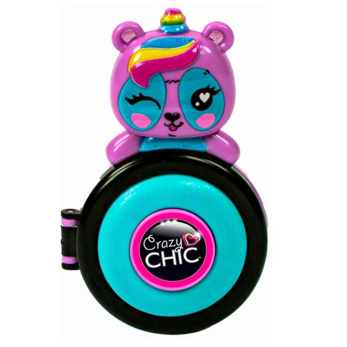 Crazy Chic Panda blue hair coloring chalk Clementoni