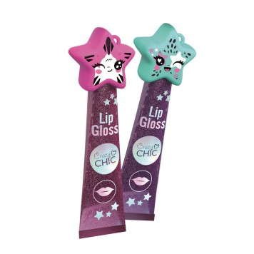 Crazy Chic Pink Star lip gloss Clementoni