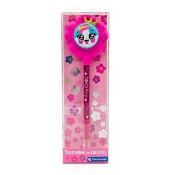 Crazy Chic Pink eyeshadow and lip liner pencil Clementoni