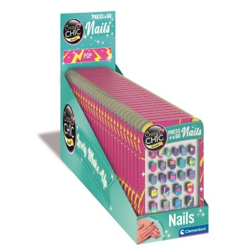 Crazy Chic Pop Clementoni artificial nails set