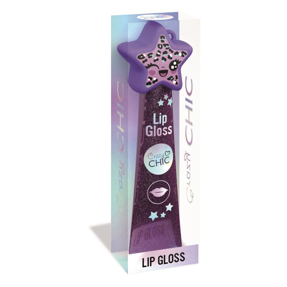 Crazy Chic Purple Star Clementoni lip gloss