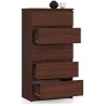 KOMODA K 60 cm 5 SZUFLAD WENGE