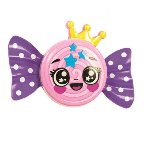 Crazy Chic White Dots candy-shaped lip gloss Clementoni