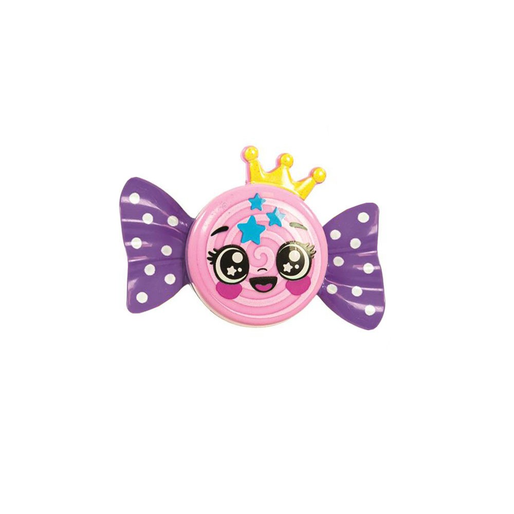 Crazy Chic White Dots candy-shaped lip gloss Clementoni