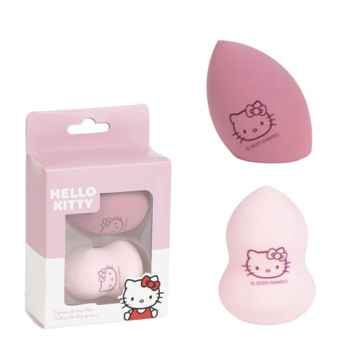 Hello Kitty makeup sponge set, 2 pieces