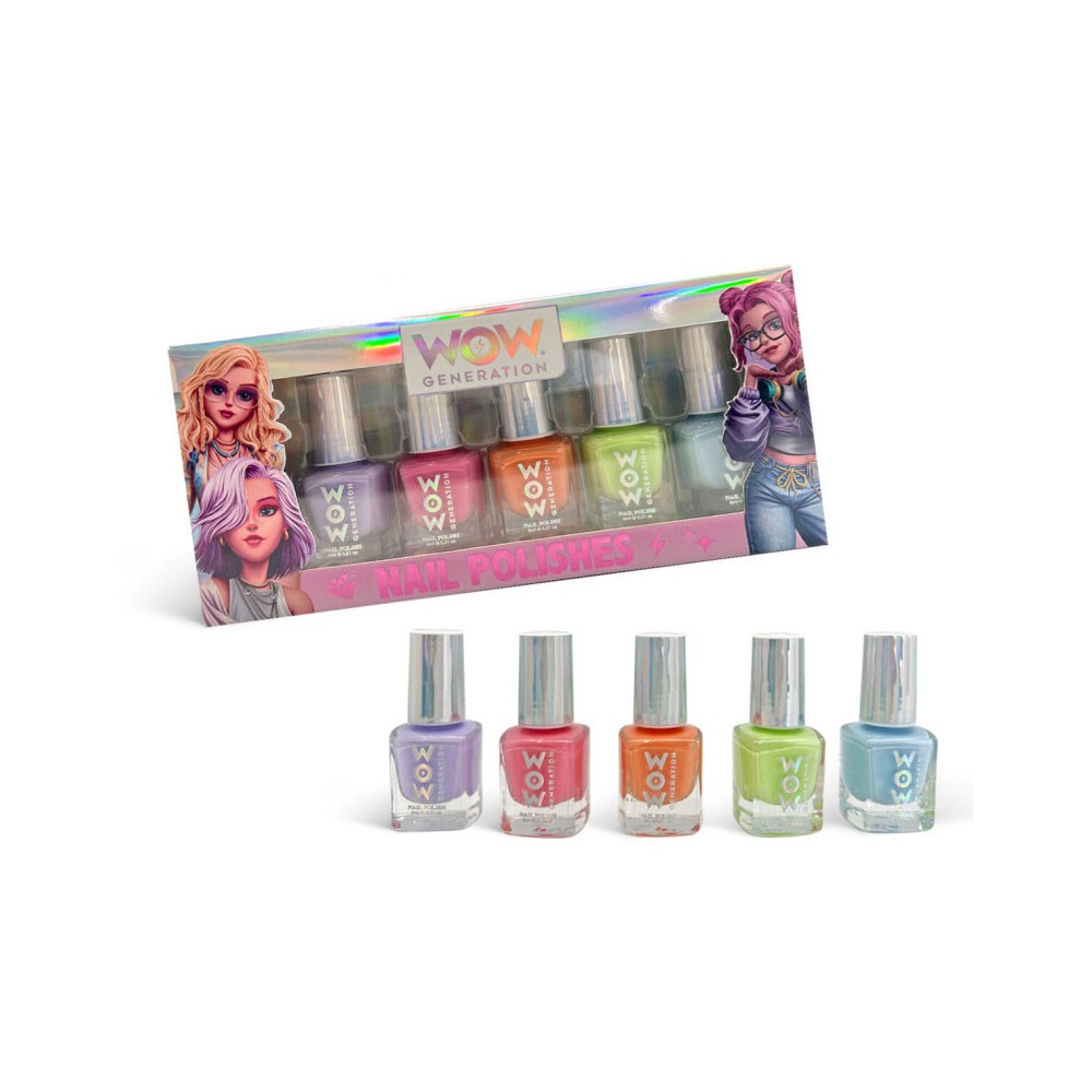 WOW Generation Summer colorful nail polish set 5 pieces