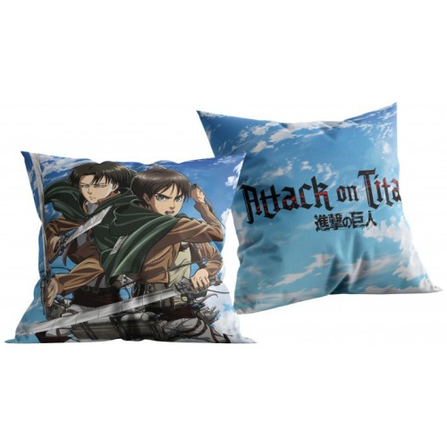 Attack on Titan Scout Team decorative pillow 40x40 cm