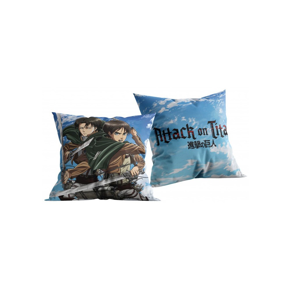 Attack on Titan Scout Team decorative pillow 40x40 cm
