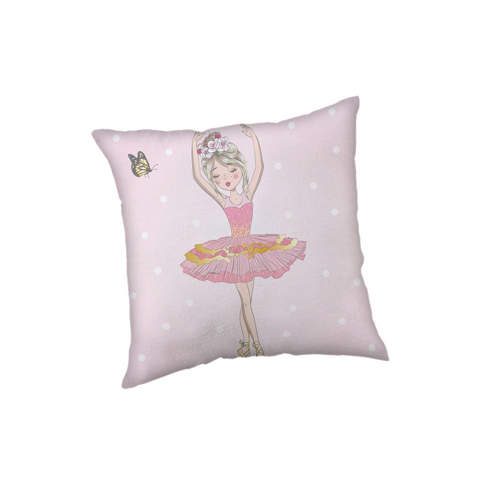 Ballet Ballerina decorative pillow 40x40 cm