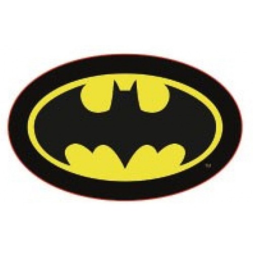 Batman shape pillow, decorative pillow 37x23 cm