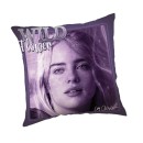 Billie Eilish Wild Flower pillow, decorative pillow 40x40 cm