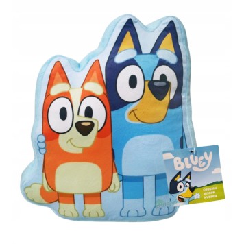 Bluey shaped cushion, decorative pillow 34x28 cm