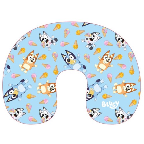 Bluey Ice Cream travel pillow, neck pillow