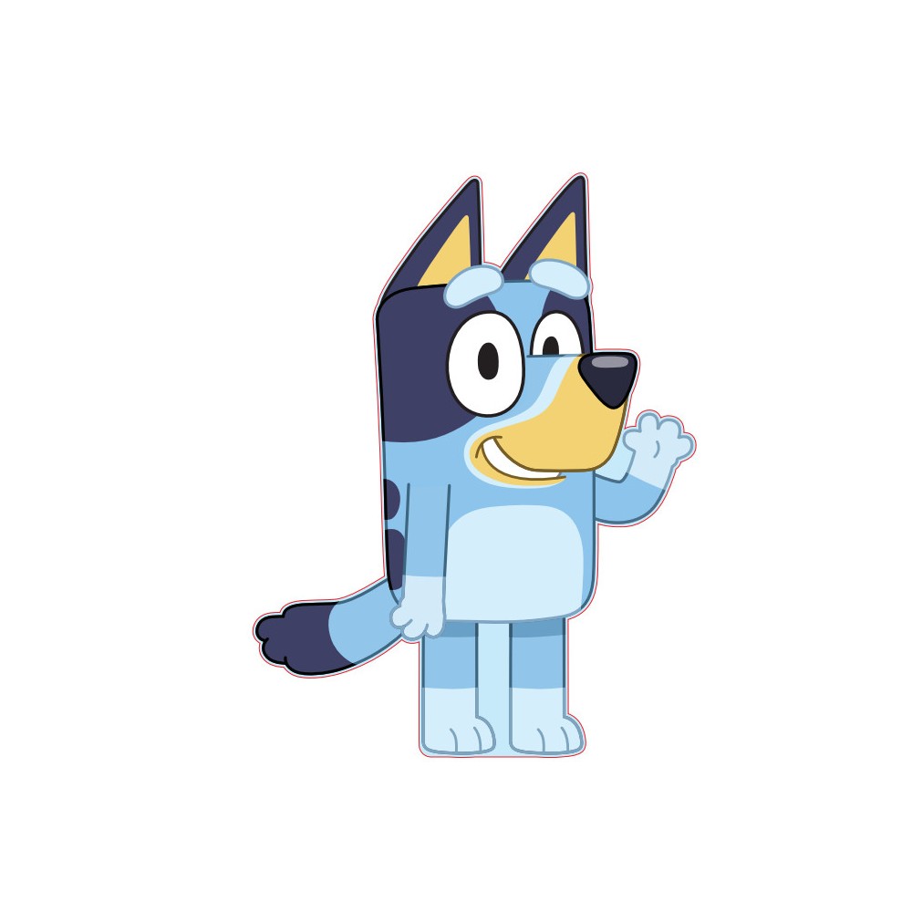 Bluey Wave decorative pillow 35x27 cm