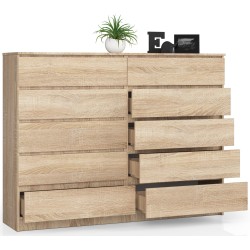 KOMODA K160 10SZ CLP DĄB SONOMA