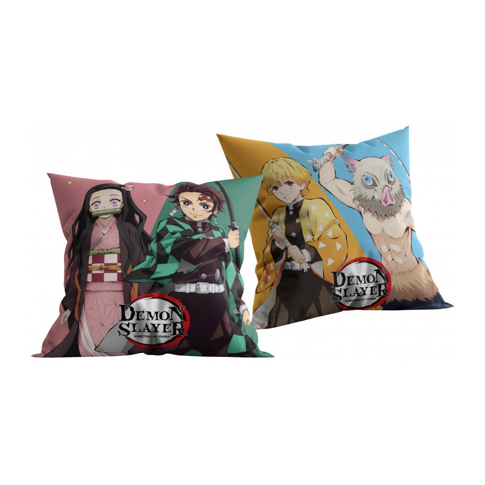 Demon Slayer Team Tanjiro decorative pillow 40x40 cm