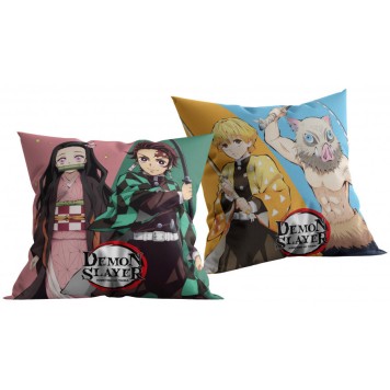 Demon Slayer Team Tanjiro decorative pillow 40x40 cm
