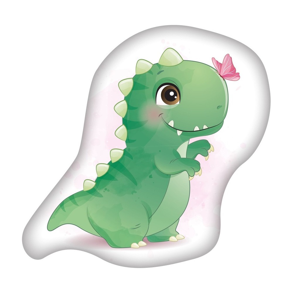 Dinosaur Butterfly decorative pillow