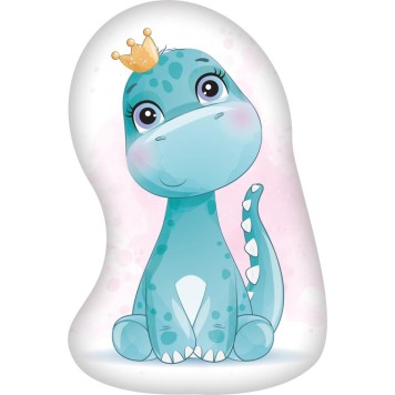 Dinosaur Crown shape pillow, decorative pillow 40x27 cm