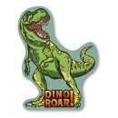 Dinosaur shaped pillow, decorative pillow 35x27 cm