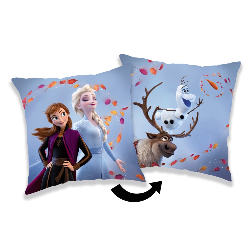 Disney Frozen Sisters pillow, decorative pillow 35x35 cm