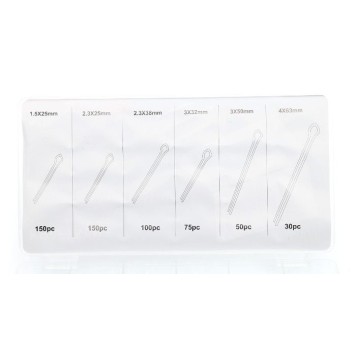 Zawleczki proste 555 szt. KD10508