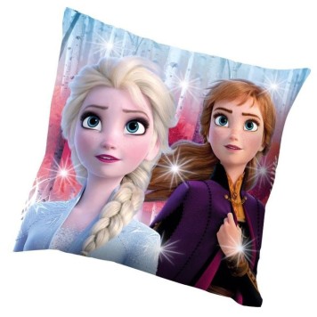 Disney Frozen LED Light Pillow, Decorative Pillow 40x40 cm