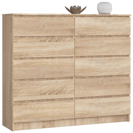 KOMODA K140 10SZ CLP PK DĄB SONOMA