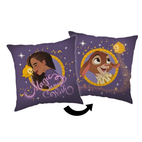 Disney Wish decorative pillow 35x35 cm