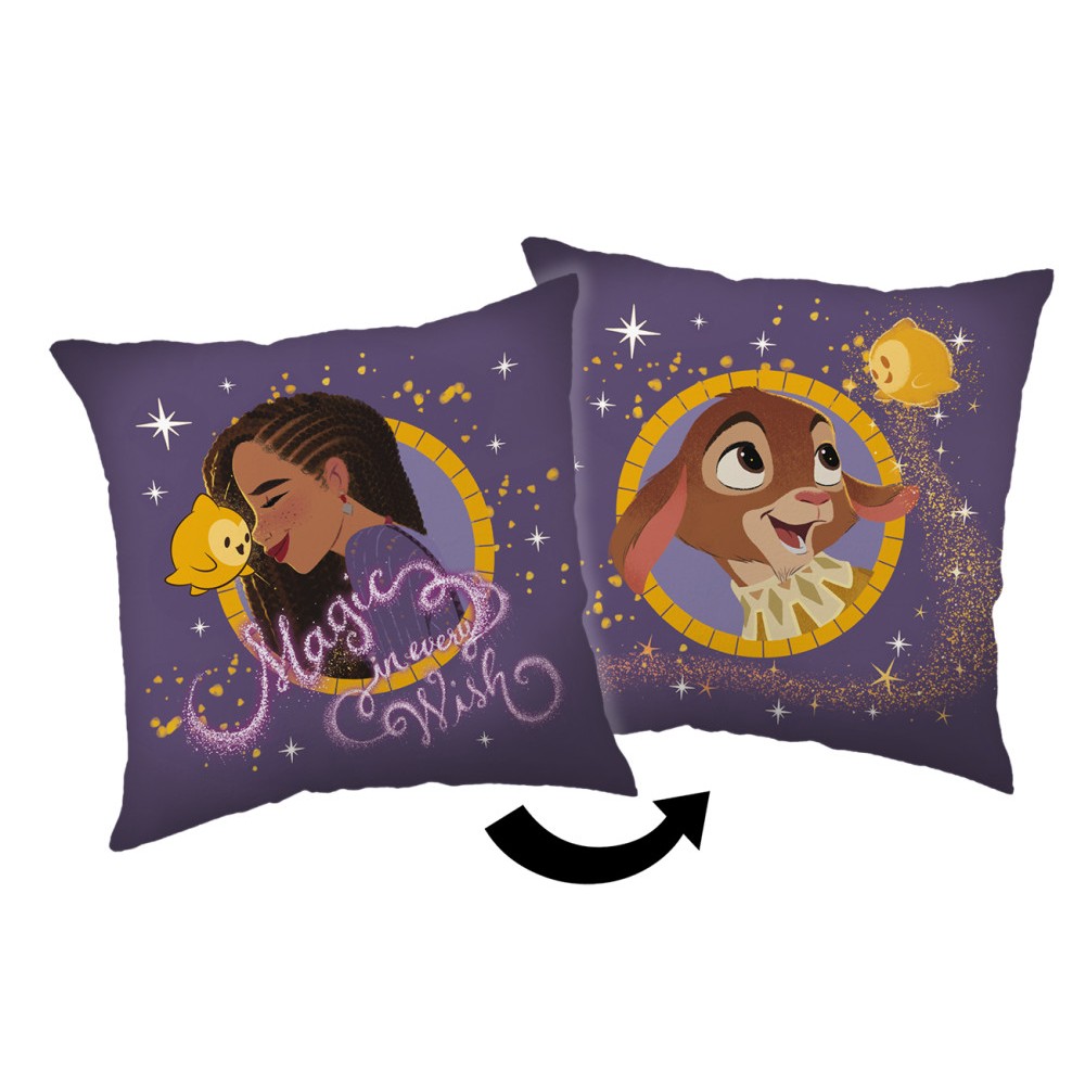 Disney Wish decorative pillow 35x35 cm
