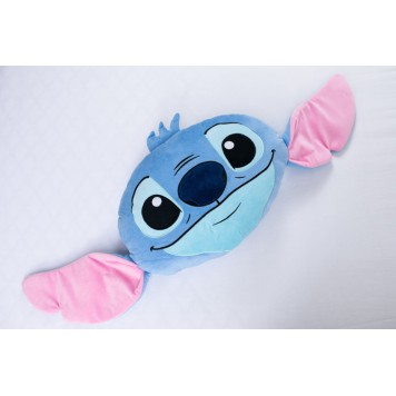 Disney Lilo and Stitch Blue 3D cushion, decorative pillow 35 cm