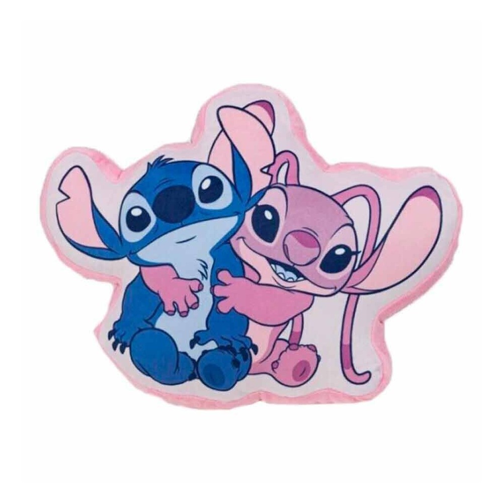 Disney Lilo and Stitch Couple Form cushion, decorative cushion Velour