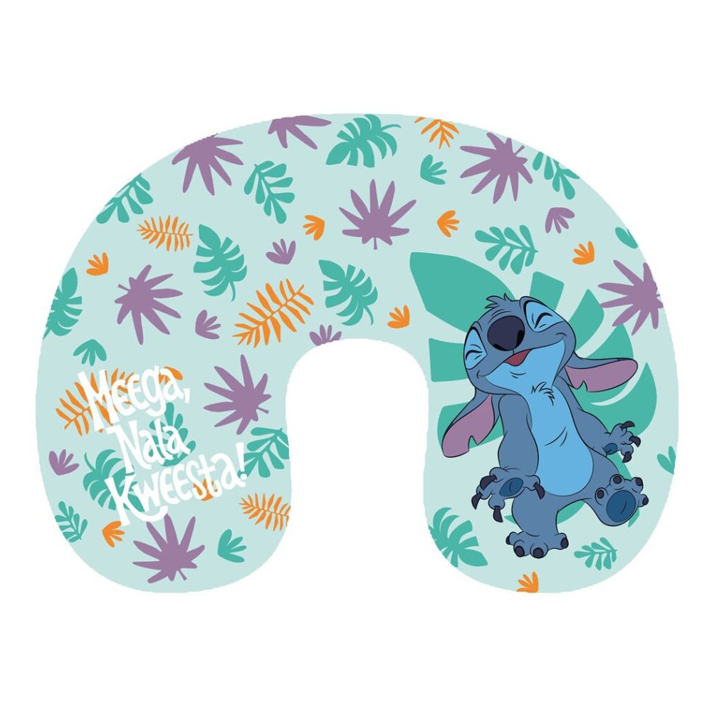 Disney Lilo and Stitch Fun Colores travel pillow, neck pillow