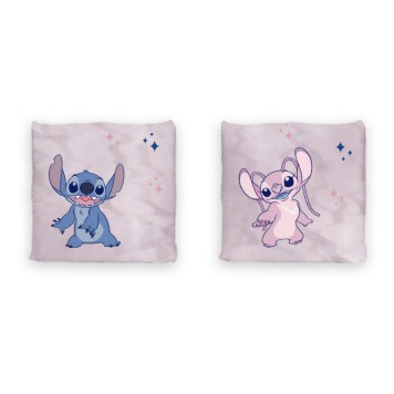 Disney Lilo and Stitch Pink decorative pillow 40x40 cm