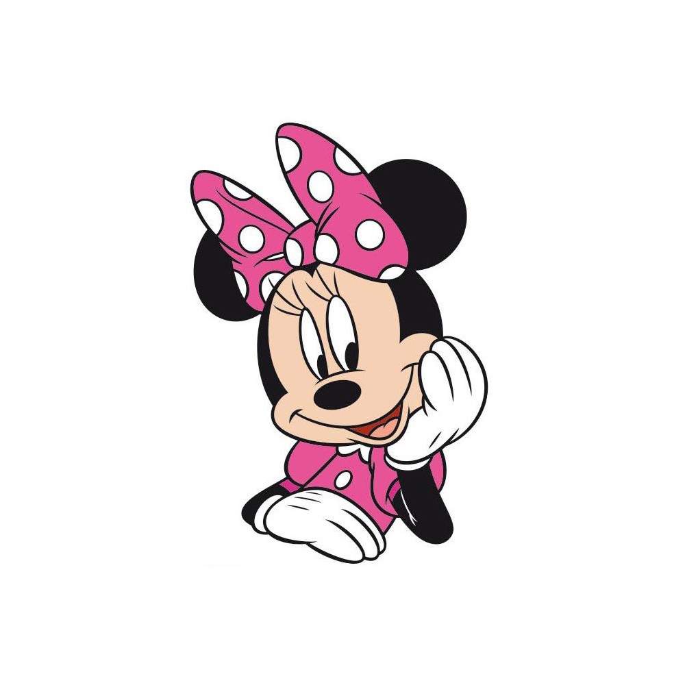 Disney Minnie  Pink shaped cushion, decorative pillow