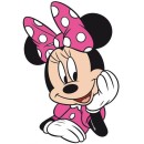 Disney Minnie  Pink shaped cushion, decorative pillow