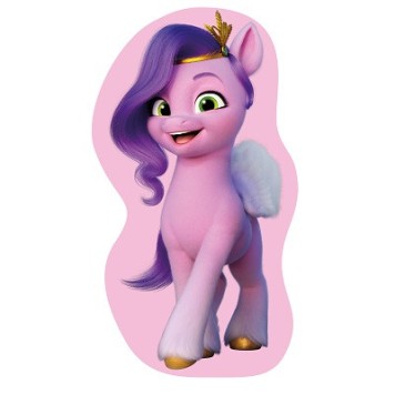 My Little Pony Rarity shaped pillow, decorative pillow 33x18 cm