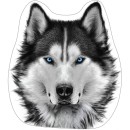 Dog Wolf shaped pillow, decorative pillow 40*34 cm