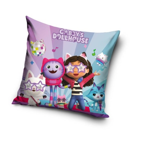 Gabby's Dollhouse Dance decorative pillow 40x40 cm